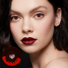 Lentes de contacto de color rojo para cosplay de Kamado-Tanjirou