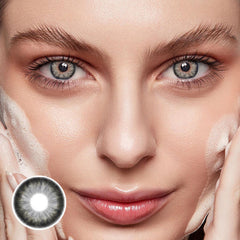 Lentes de contacto de color gris Adriene Illusion