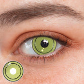 Lentes de contacto de color negro y verde de Cosplay Circle Line