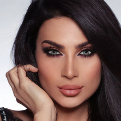 Lentes de contacto de color GLOW HUSKY GRIS VERDE