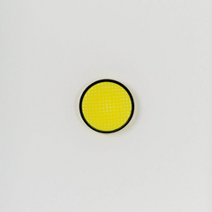 Lentes de contacto de color de malla amarilla para cosplay