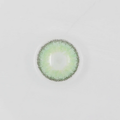 Lentes de contacto de color verde caramelo premium con prescripción médica