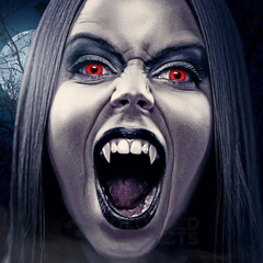 Lentes de contacto de color con prescripción de Halloween Redout