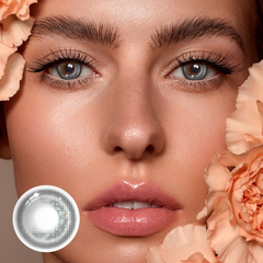 Lentes de contacto de color gris luna Calliope