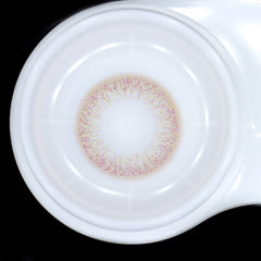 Lentes de contacto de color Adriene Pink Brown con prescripción médica