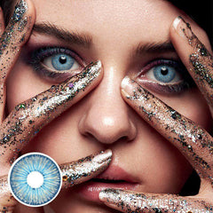 Lentes de contacto de color New York 2 BLUE Daily (10 unidades)