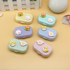 Estuche para lentes de contacto de colores DIY