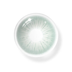 Lentes de contacto de color verde Claudina