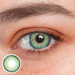 Lentes de contacto de color con prescripción médica Perla Green