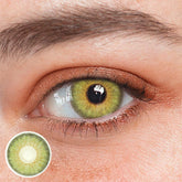 Lentes de contacto de color verde Elida