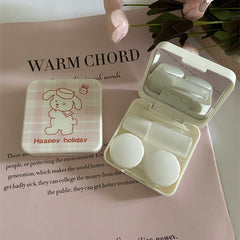 Estuche para lentes de contacto de colores Simple Bear