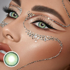 Lentes de contacto de color con prescripción médica Perla Green