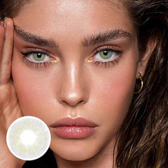 Lentes de contacto de color GRIS CERA DE ABEJAS CIELO