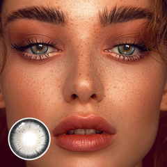 Lentes de contacto de color con prescripción de Laurel Gray