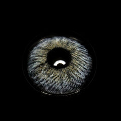 Lentes de contacto de color con prescripción azul Hesper