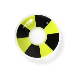 Lentes de contacto de color amarillo claro Cosplay Circus