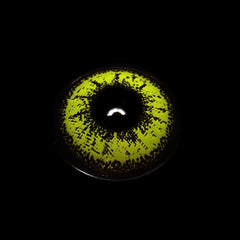 Lentes de contacto de color con prescripción Cosplay ICE Yellow