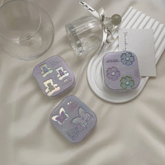 Estuche para lentes de contacto de color láser Like Fish