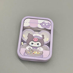Estuche para lentes de contacto de colores Melody Kitchen