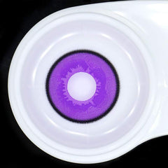 Lentes de contacto de color morado de Demon Slayer para cosplay