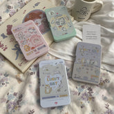 Estuche para lentes de contacto de colores Mirror Lazy Cats