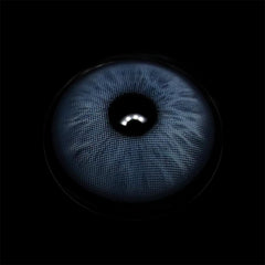 Lentes de contacto de color azul Marte