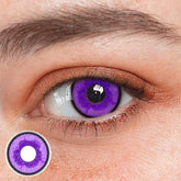 Lentes de contacto de color morado de Demon Slayer para cosplay