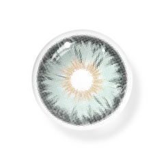 Lentes de contacto de color verde cirene