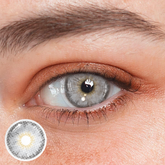 Lentes de contacto de color gris cirene