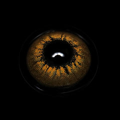 Lentes de contacto de color marrón claro Mermaid