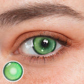 Lentes de contacto de color verde Cosplay KOI
