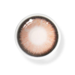 Lentes de contacto de color rosa y marrón Kohaku