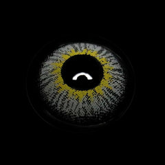 Lentes de contacto de color gris ónix