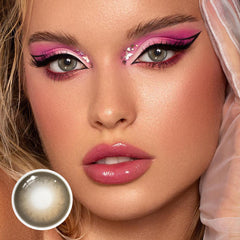 Lentes de contacto de color marrón coco Faylinn