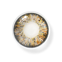 Lentes de contacto de color marrón cornalina