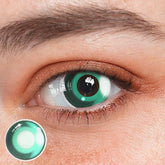 Lentes de contacto de color verde ágata para cosplay