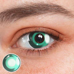 Lentes de contacto de color verde ágata para cosplay
