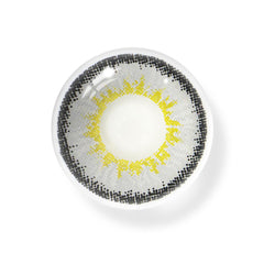 Lentes de contacto de color gris ónix