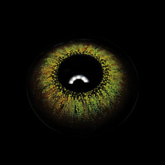 Lentes de contacto de color verde Zulmira