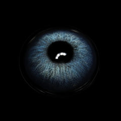 Lentes de contacto de color azul Renata