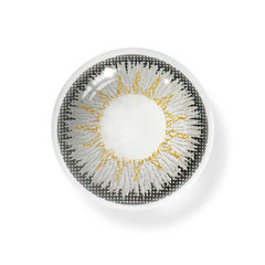 Lentes de contacto de color con prescripción en color gris circón