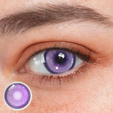 Lentes de contacto de color morado para cosplay KOI