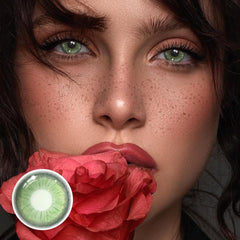 Lentes de contacto de color con prescripción Perola Green