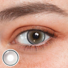 Lentes de contacto de color gris Aura