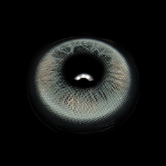 Lentes de contacto de color azul granate