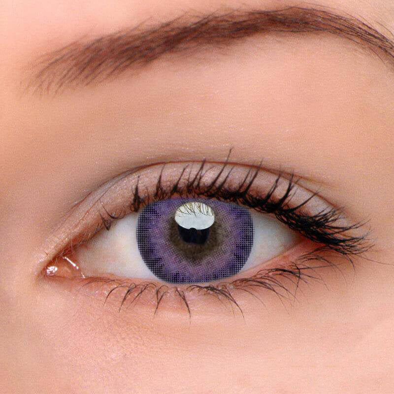 Lentes de contacto de color violeta Mojito 