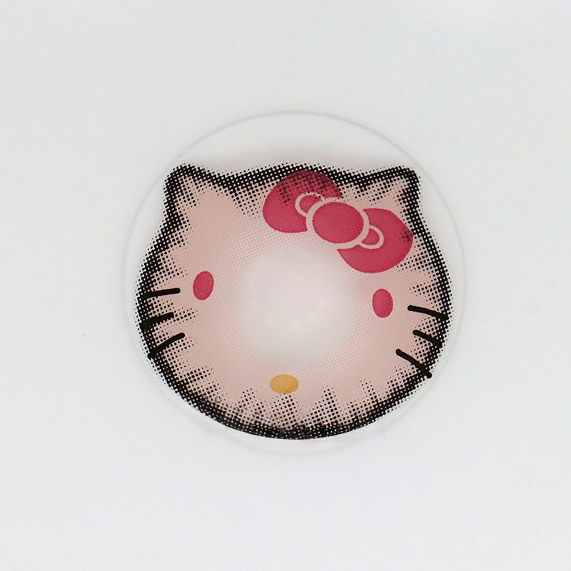 Lentes de contacto de color rosa de Sweet Kitty para cosplay