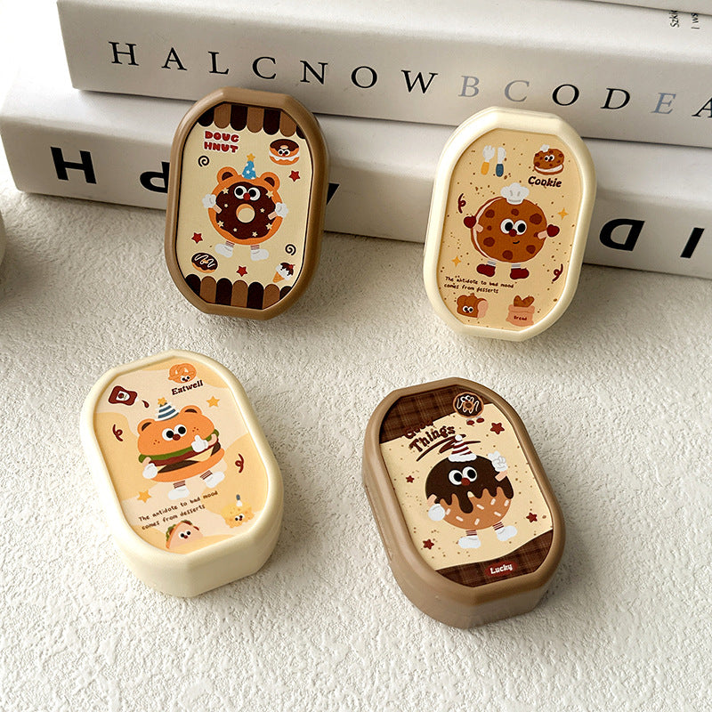 Estuche para lentillas de colores Bakery Buddies