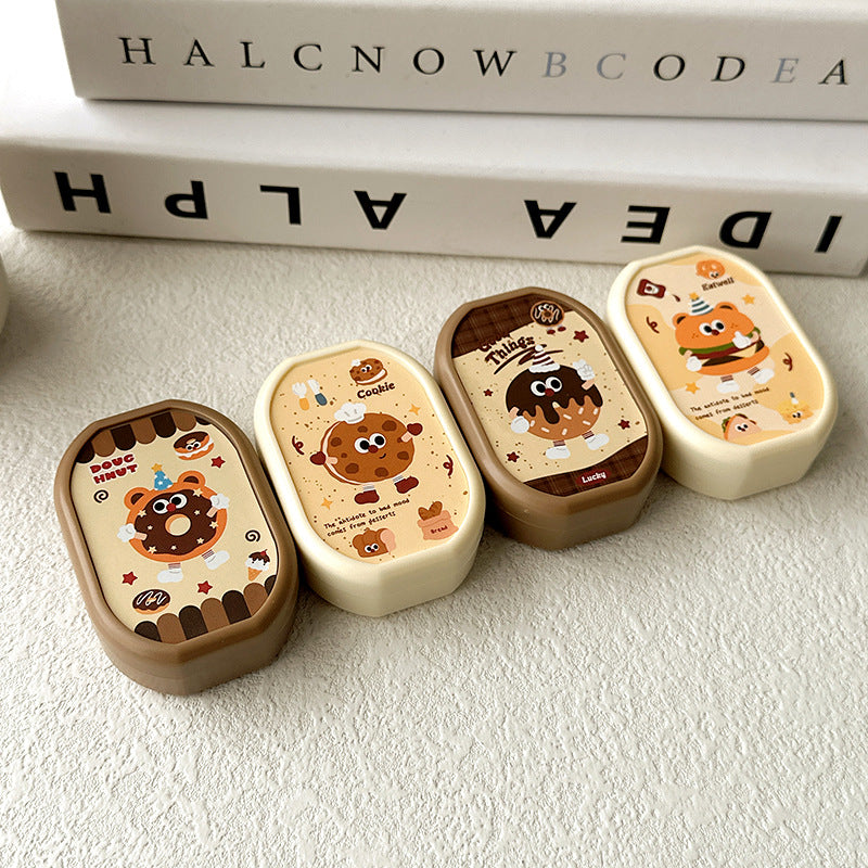 Estuche para lentillas de colores Bakery Buddies