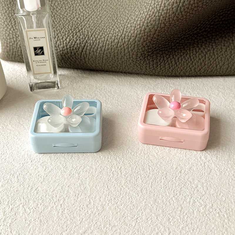 Estuche para lentillas de contacto color Pastel Blossom